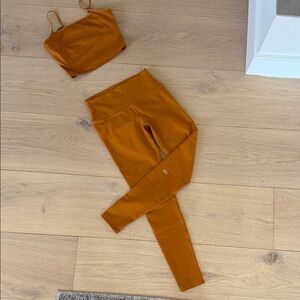 Alo Golden Activewear Set